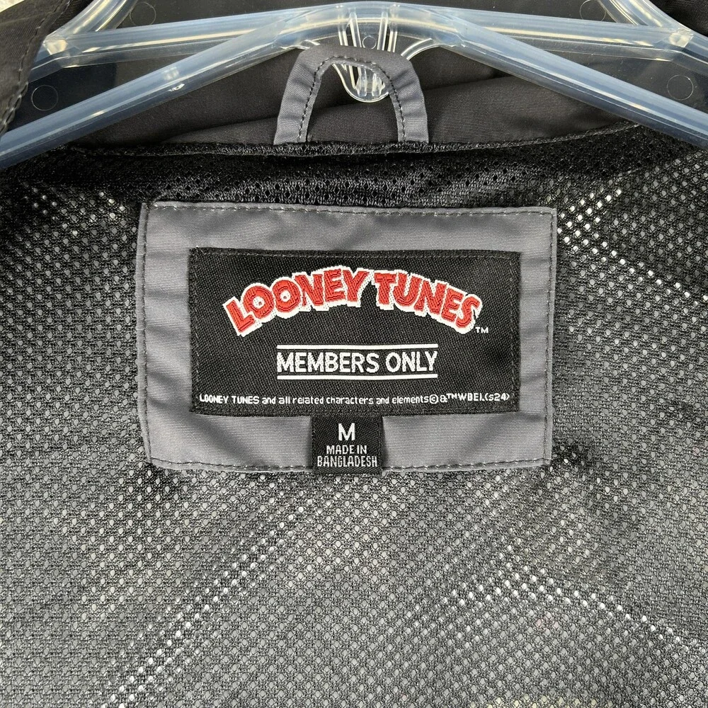 Members Only Jacket Youth Medium Looney Tunes Lola Bunny Racing Love Graphic